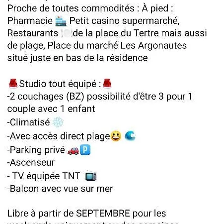 Charmant Studio Avec Acces Direct Plage Le Barcarès